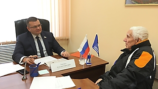Провел очередной прием граждан в региональной общественной приемной Председателя партии «Единая Россия» Д. А. Медведева