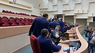 Внеочередное зседание областной Думы