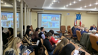 Заседание комиссии по рассмотрению вопросов, связанных с реализацией национальных проектов и государственных программ Саратовской области